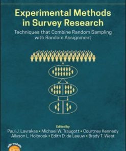 Experimental Methods In Survey Research